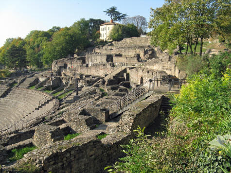 Gallo-Roman Theatre in Lyon France