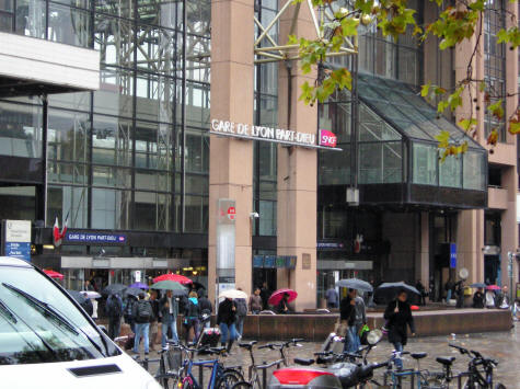 Part Dieu Train Station in Lyon France