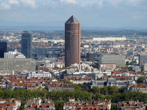 Tour Part Dieu - Tower in Lyon France